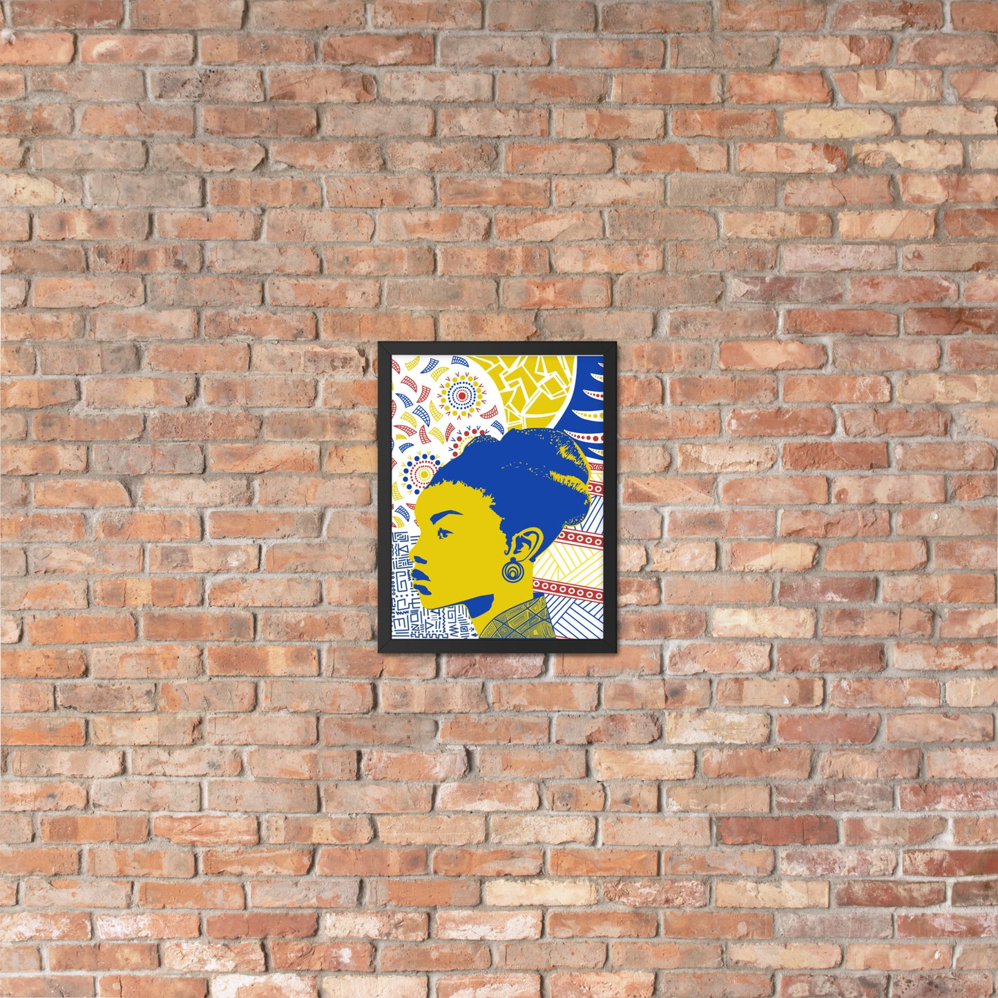 Emenike Framed poster